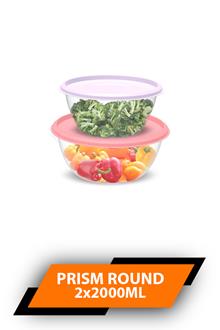 All Time Prism Round Container 2x2000ml 401592